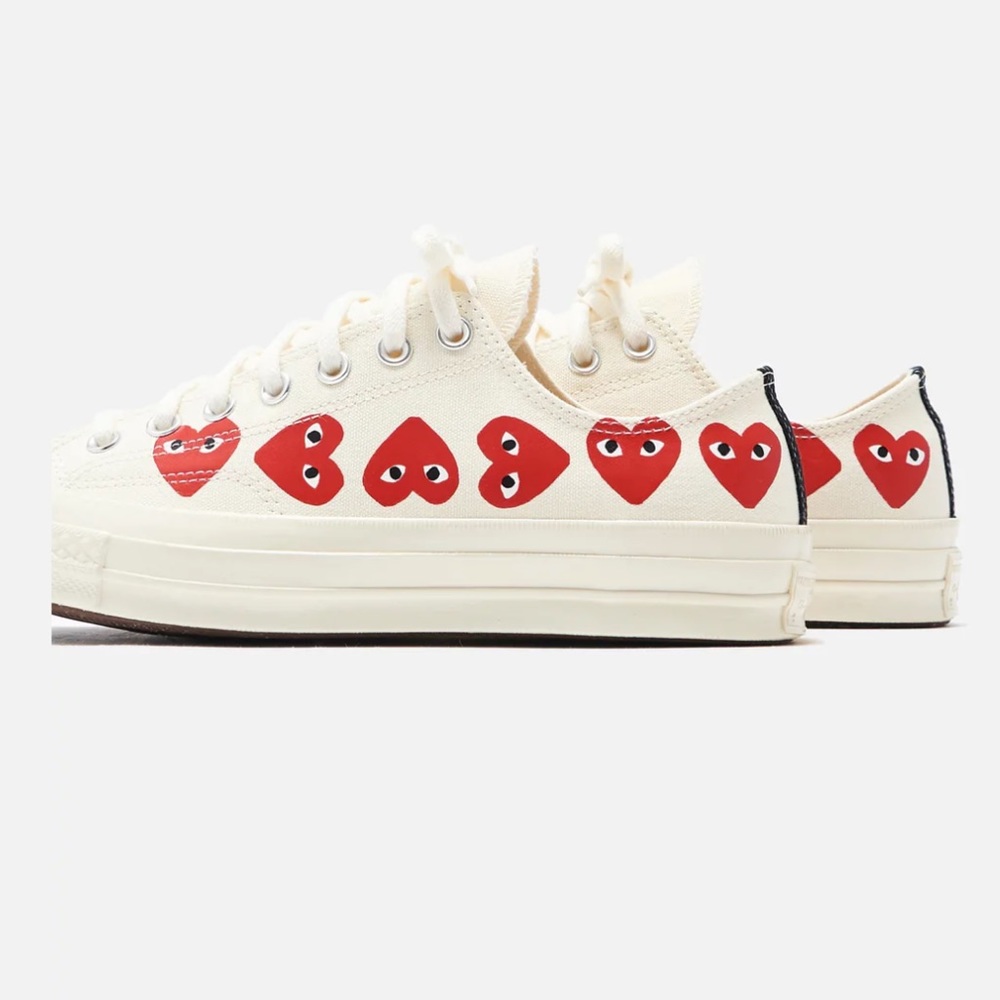 Converse X Comme Des Garçons Cdg Play Chuck Taylor Low